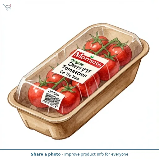 Organic Cherry Tomatoes On The Vine 200g