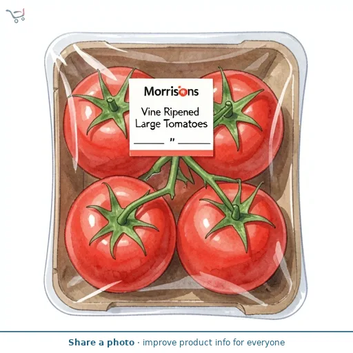 Morrisons Vine Ripened Large Tomatoes