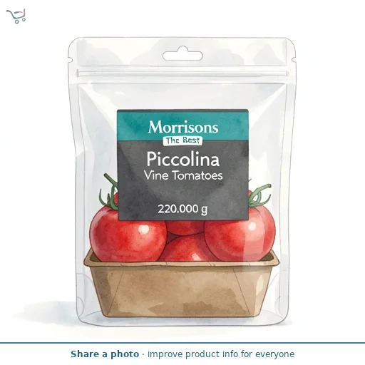 Morrisons The Best Piccolina Vine Tomatoes 220g