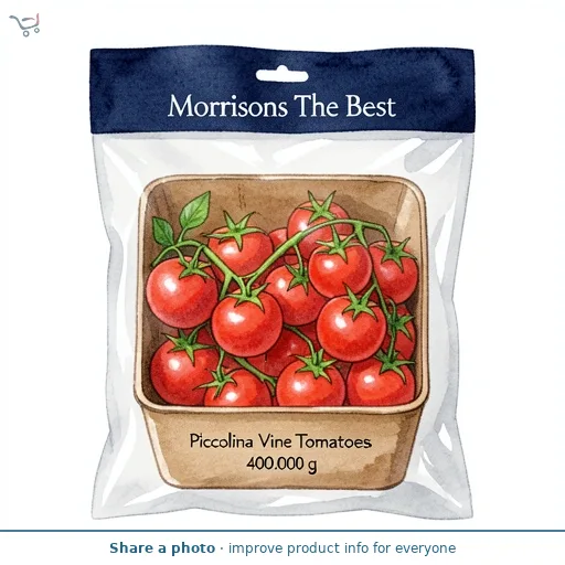 Morrisons The Best Piccolina Vine Tomatoes 400g