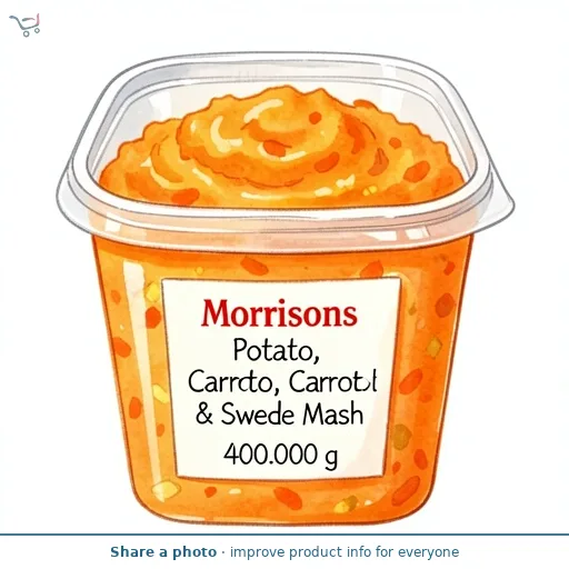 Morrisons Potato, Carrot & Swede Mash 