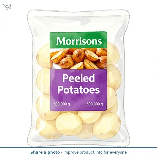 Morrisons Peeled Potatoes