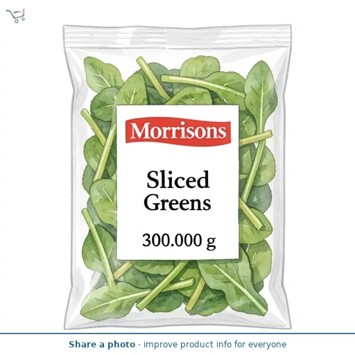 Morrisons Sliced Greens 