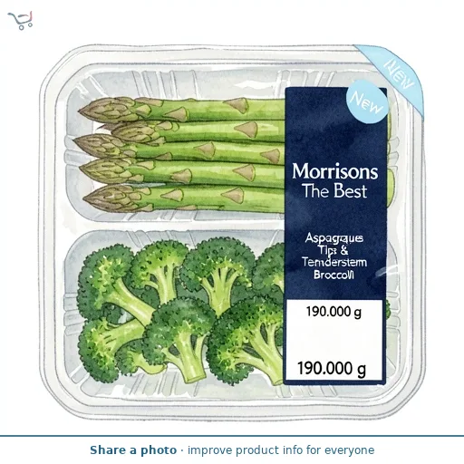 Morrisons The Best Asparagus Tips & Tenderstem Broccoli
