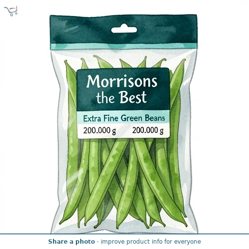 Morrisons The Best Extra Fine Green Beans 200g
