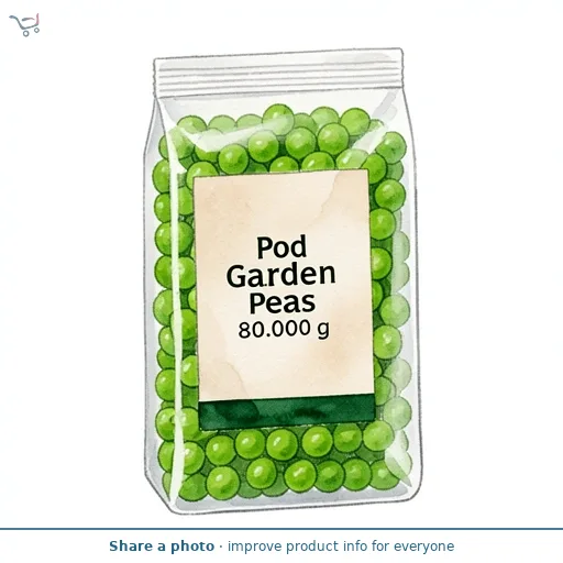 Morrisons Pod Garden Peas 80g