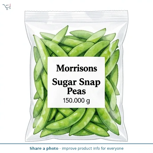 Morrisons Sugar Snap Peas 150g