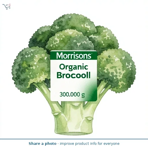 Morrisons Organic Broccoli 300g
