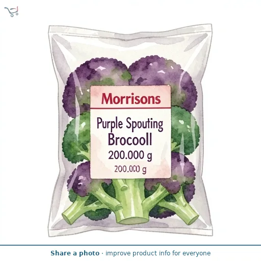 Morrisons Purple Sprouting Broccoli   