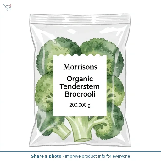 Morrisons Organic Tenderstem Broccoli 