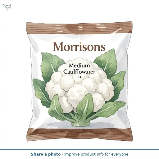 Morrisons Medium Cauliflower 