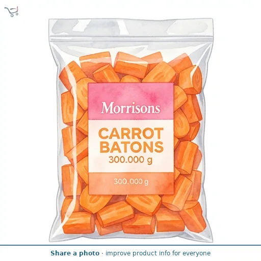 Morrisons Carrot Batons