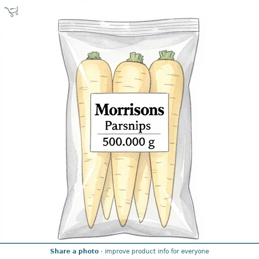 Morrisons Parsnips 500g