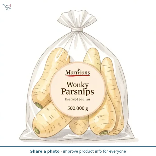 Morrisons Wonky Parsnips 500g
