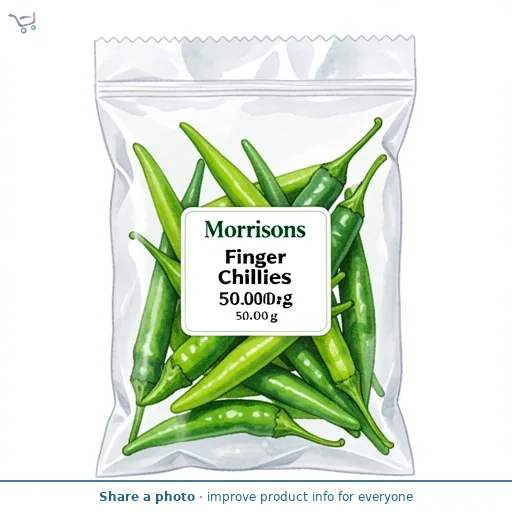 Morrisons Finger Chillies