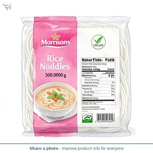 Morrisons Rice Noodles 