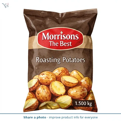 Morrisons British The Best Roasting Potatoes 1.5kg