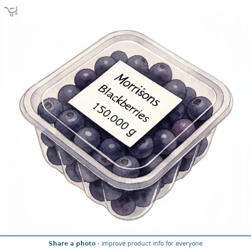 Morrisons Blackberries 150g Punnet