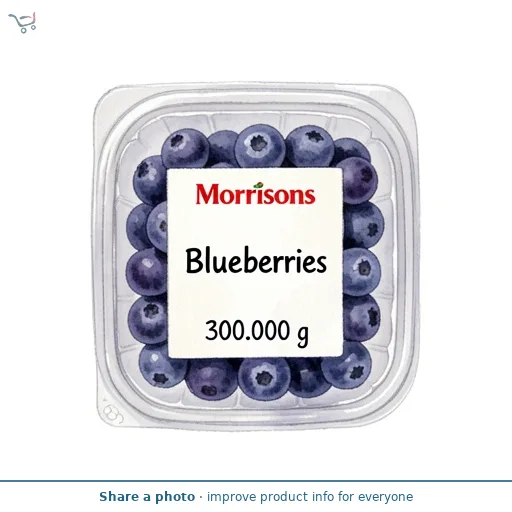 Morrisons Blueberries 300g