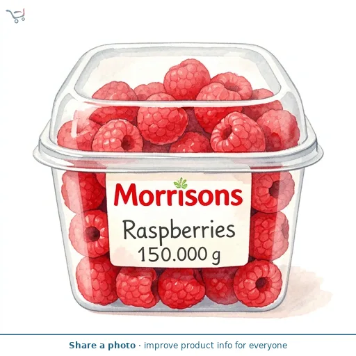 Morrisons Raspberries 150g Punnet