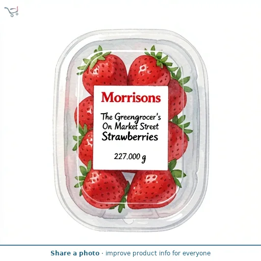 Morrisons The Greengrocer's On Market Street Strawberries 227g