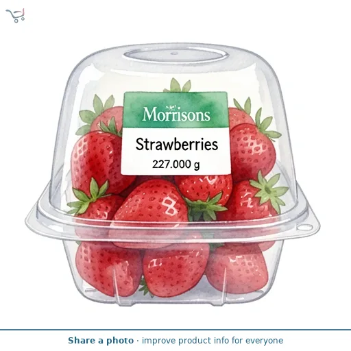 Morrisons British Strawberries 227g