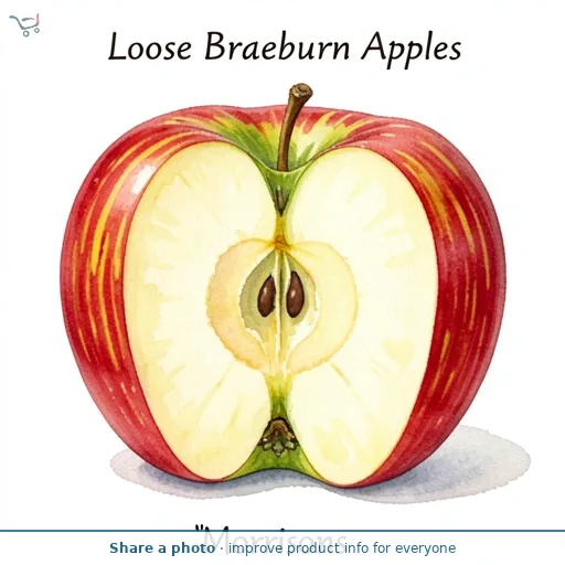 Morrisons Loose Braeburn Apples