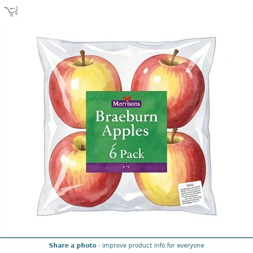 Morrisons Braeburn Apples 6 Pack