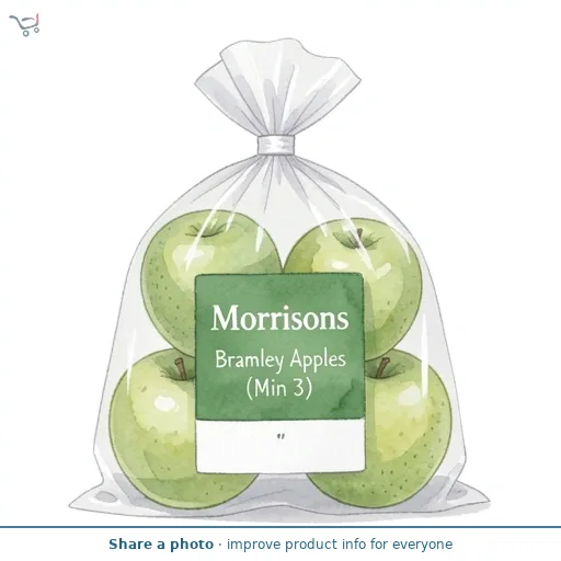 Morrisons Bramley Apples 3 Pack