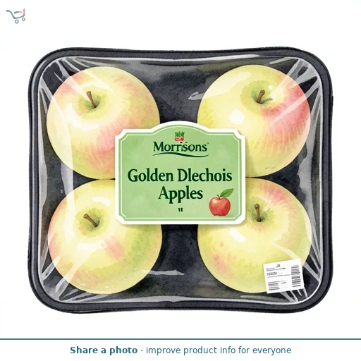 Morrisons Golden Delicious Apples 6 Pack