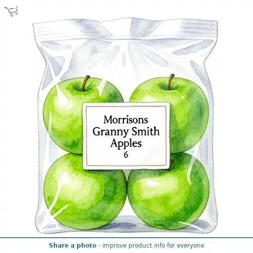 Morrisons Granny Smith Apples 6 Pack