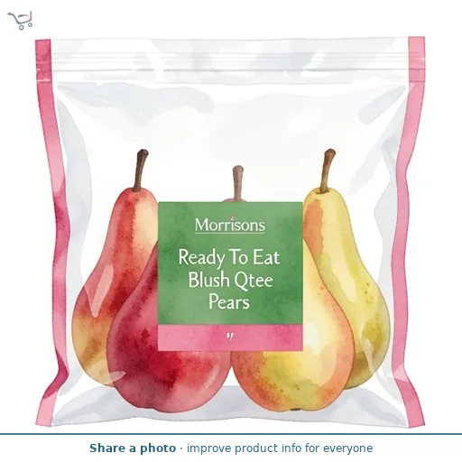 Morrisons Ready To Eat Blush Qtee Pears