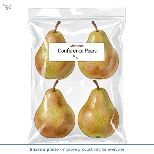 Morrisons Conference Pears 4 Pack