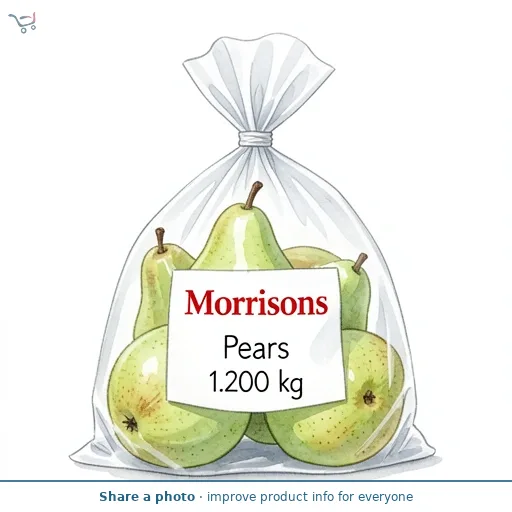 Morrisons Fresh Pears Fruit Pack 1.2kg