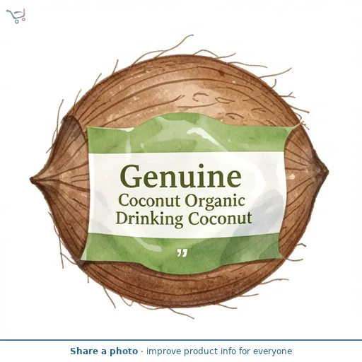 Genuine Coconut Organic Drinking Coconut