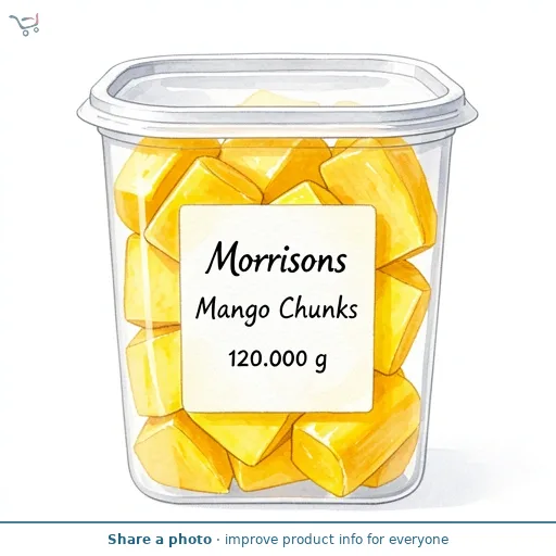 Morrisons Mango Chunks   120g