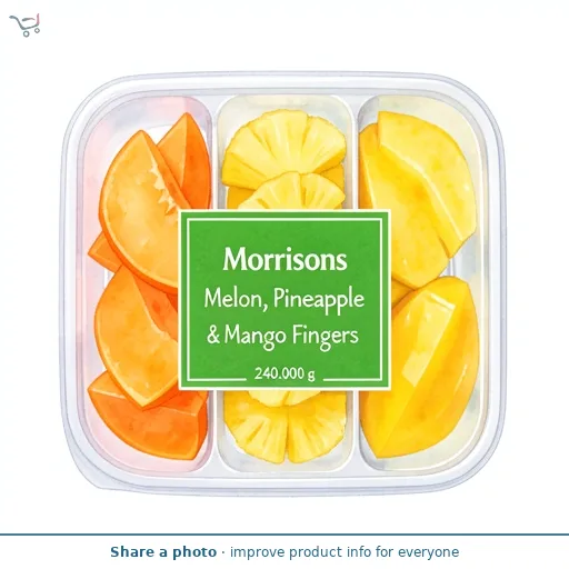 Morrisons Melon, Pineapple & Mango Fingers   240g