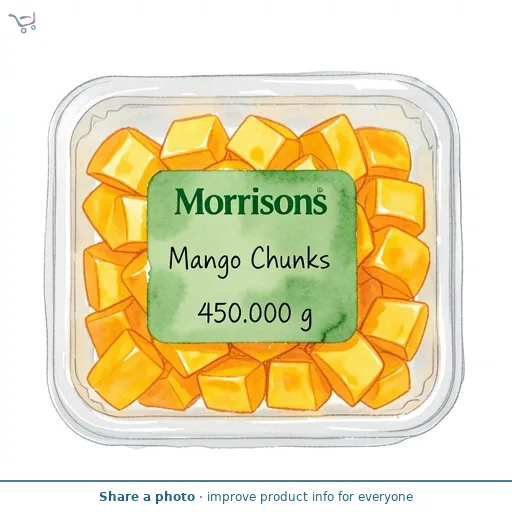 Morrisons Mango Chunks   450g