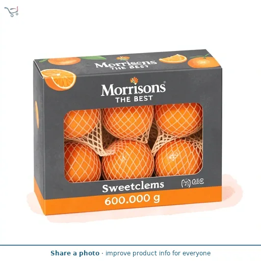 Morrisons The Best Sweetclems 600g