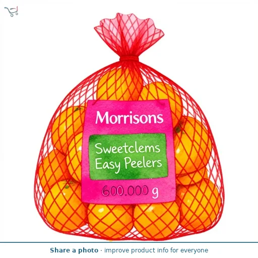 Morrisons Sweetclems Easy Peelers 600g