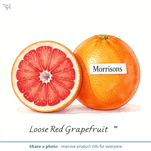 Morrisons Loose Red Grapefruit