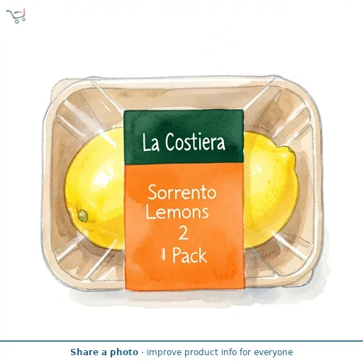 La Costiera Sorrento Lemons 2 Pack