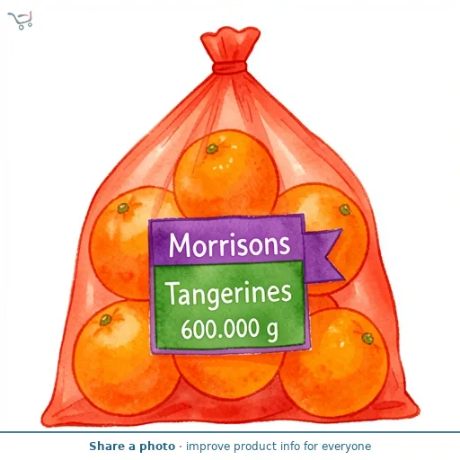 Morrisons Tangerines 600g