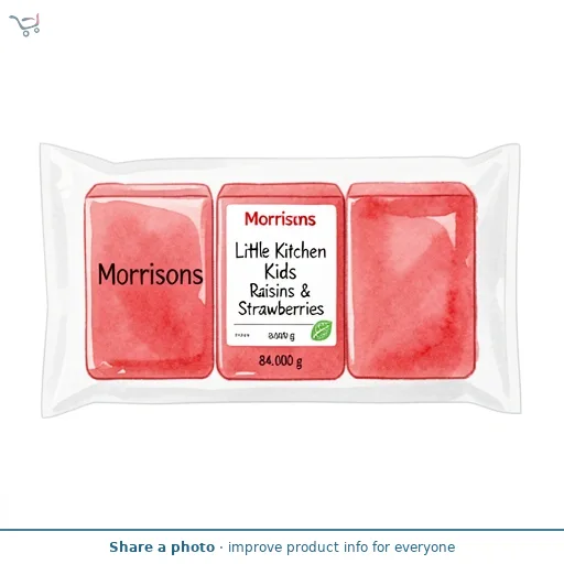 Morrisons Little Kitchen Kids Raisins & Strawberries