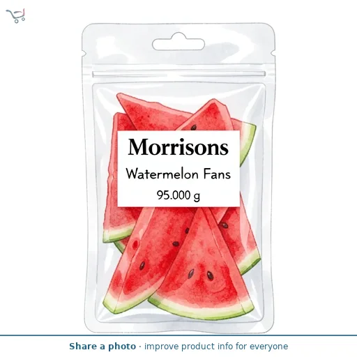 Morrisons Watermelon Fans 95g