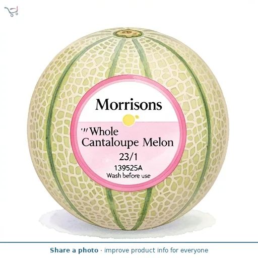 Morrisons Whole Cantaloupe Melon 