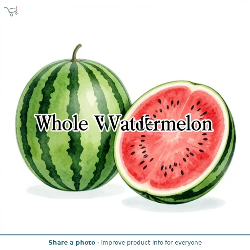 Morrisons Whole Watermelon 