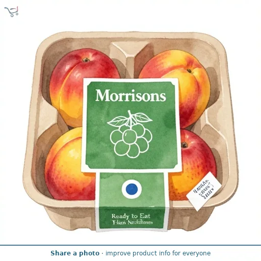 Morrisons Ready to Eat Yellow Flesh Nectarines 4 Pack