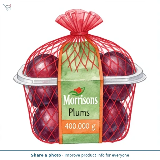 Morrisons Fresh Plums 400g