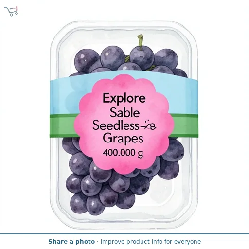 Explore Sable Seedless Grapes 